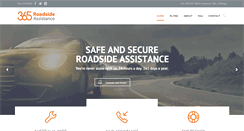 Desktop Screenshot of 365roadsideassistance.com